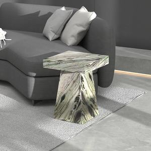 Mesa de centro de sala de estar, conjunto de mesa auxiliar con combinación de diseño nórdico - Product Image 6