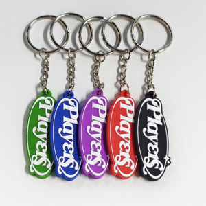 ODM OEM Custom Made Couple Gift Keychain Soft 3D Rubber PVC <b>Key</b> <b>Chain</b> Cartoon logo PVC Keyring - Product Image 3