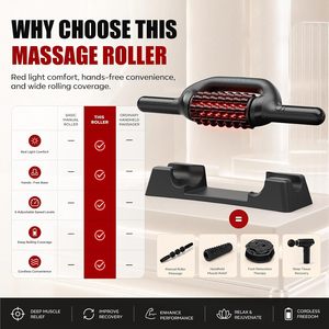 Masajeador Vibratorio Giratorio de 360 Grados, el Más Vendido, Relajación Muscular, Alivio del Dolor, Masajeador Profesional de Cuerpo Completo - Product Image 4