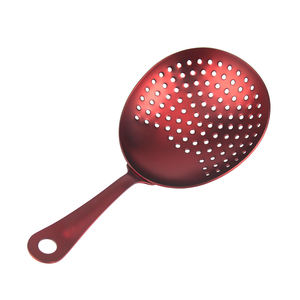 Colador de Barra Julep con Logotipo Personalizado, Acero Inoxidable SS304, Recubrimiento de Color, Colador de Hielo para Martini, Cuchara para Mezclar Bebidas - Product Image 6