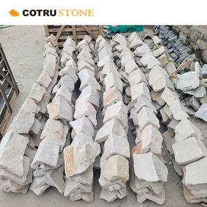 Perfecte Service Natuursteen Kalksteen Keuken Wit Gespleten Gezicht Kalksteen Wandbekleding Buitenkant Leisteen Vloertegels Kalksteen - Product Image 6