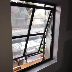 Cửa sổ mái hiên bằng thép sẵn sàng cho Dự Án-kính đôi cách nhiệt và khung thép mạ kẽm với an ninh ngôi sao năng lượng cho khu dân cư - Product Image 2