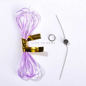 JD GEMS - <span class=keywords><strong>Kit</strong></span> <span class=keywords><strong>de</strong></span> Herramientas <span class=keywords><strong>para</strong></span> Enhebrar Cordón Elástico <span class=keywords><strong>de</strong></span> Diferentes Colores, Adecuado <span class=keywords><strong>para</strong></span> la Fabricación <span class=keywords><strong>de</strong></span> Joyas - Product Image 4