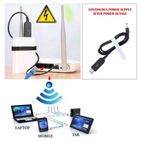 Annxin USB to DC Boost Cable 5V to 9V 12V Voltage Step up Power Converter for WiFi Router LED Strip Factory Wholesale