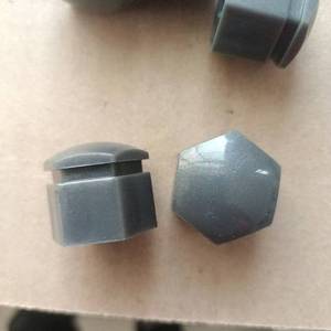 Cubierta de Tuerca de Rueda Resistente con Hebilla, 19mm, Gris/Negro, para Audi Q7, Porsche Touareg, Cayenne, Panamera - Product Image 1
