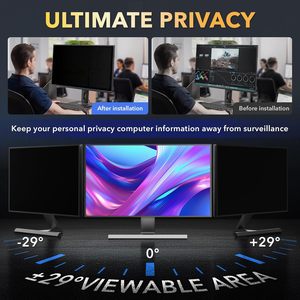 Màn hình không khung 23.6 inch Tỷ lệ khung hình 16:9 có thể tháo rời chống chói ánh sáng xanh bảo vệ hai mặt màn hình chăm sóc mắt đảo ngược - Product Image 3