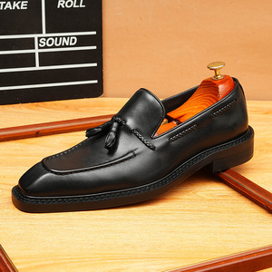 Chaussures pour hommes 2025 Business à lacets, antidérapantes, respirantes et légères - Product Image 5