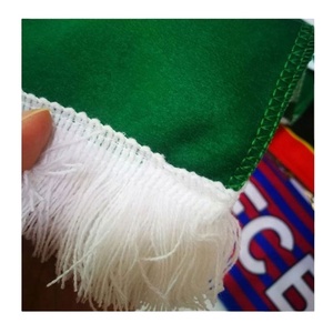 Drapeau national miniature de haute qualité 10*15cm pour fenêtre de voiture, impression numérique, couleurs vives, avec pompons, pour décoration de véhicule - Product Image 6