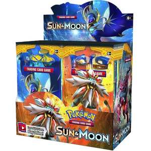 Boîte de boosters de jeu de cartes Sun Moon Trading Card Game, 36 paquets de cartes TCG à collectionner avec illustrations légendaires de Solgaleo et Lunala pour les fans et les collectionneurs - Product Image 6
