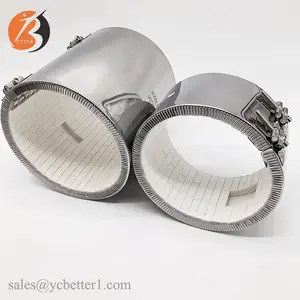 Calentador de banda de cerámica de calor rápido para extrusora y máquina de moldeo por inyección