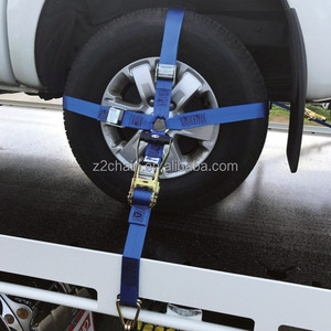 Cinghia di Fissaggio <span class=keywords><strong>Auto</strong></span> Z2LIFTING 550KG con <span class=keywords><strong>Gancio</strong></span> e Fermaglio / Fibbia a Camma Standard AS/NZS 4380 - Product Image 1