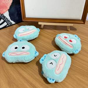 Nouveauté poisson clown porte-monnaie porte-clés toile pliante longue bande dessinée grande bouche poisson sac suspendus breloques <span class=keywords><strong>moche</strong></span> mignon poupées en peluche - Product Image 2