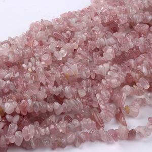 Vente en gros de pierres de guérison en quartz naturel, gravier de quartz rose percé et poli pour la décoration de la maison - Product Image 4