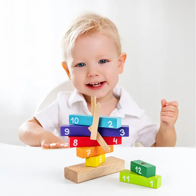 モンテッソーリ木製おもちゃキッズカラーソーティング時計木製おもちゃ学習おもちゃ教育時間番号ブロックパズルスタッキングソーター