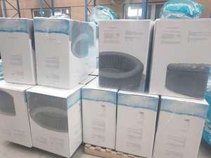 Bain à remous <span class=keywords><strong>gonflable</strong></span> portable à vendre, bain à remous extérieur hors sol avec 120 <span class=keywords><strong>jets</strong></span> de <span class=keywords><strong>bulles</strong></span> - Product Image 6