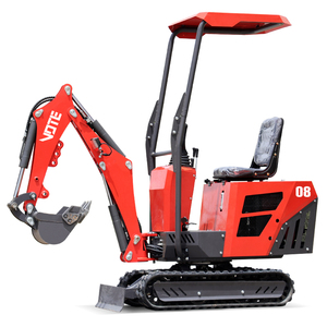 Bỏ phiếu Mini Máy xúc nhà sử dụng escavatore Trái Đất di chuyển máy móc 1.0 tấn Mini escavator vườn lâm nghiệp xây dựng máy xúc nhỏ - Product Image 6