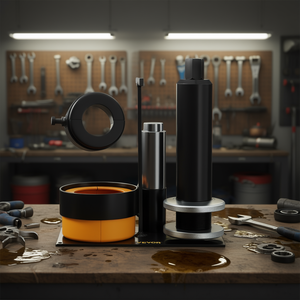 Extracteur de roulement à pignon Vevor en acier 45 pour roulements Dana 30 40 60 70 Ford 9 pouces, outil de réparation automobile - Product Image 2