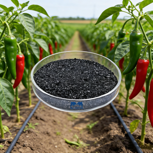 Ácido Fúlvico en Escamas/Polvo Brillante, Agente Quelante Natural para Plantas, Aumenta la Tolerancia al Estrés y el Desarrollo Radicular - Product Image 1