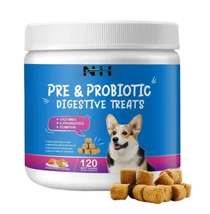 OEM/ODM probiotico naturale morbido mastica cibo per animali integratore per cani probiotico per la salute dell'intestino del cane