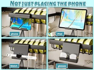 Organizador de artículos para el hogar, escurridor de platos de acero inoxidable sobre el fregadero, estante de almacenamiento para secar platos para Cocina - Product Image 4