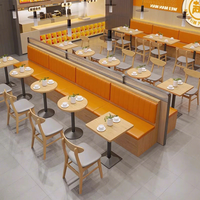 Canapé de salle d'attente d'hôtel Ustovian, chaises de salle à manger, mobilier commercial, tables et chaises de café, ensemble de mobilier de restaurant