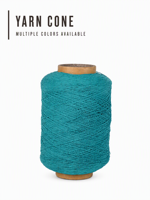 Fil à tricoter élastique HAIDI en polyester et spandex teint, haute ténacité, qualité uniforme, technique OE, torsion personnalisée pour chaussettes