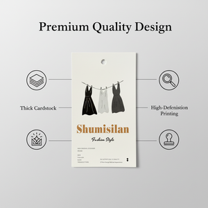 Factory Direct Wholesale: Custom-Printed Brand Logo Hangtags on Coated Paper for Home Textiles with Fast Shipping - Product Image 5