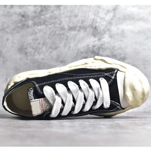 Chaussures décontractées tendance, basses, noires, rétro, en toile, style sport - Product Image 4
