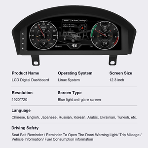Tableau de bord numérique Defender <span class=keywords><strong>Classic</strong></span> Upgrade, afficheur numérique, compteur de vitesse pour Land <span class=keywords><strong>Rover</strong></span> Defender - Product Image 4
