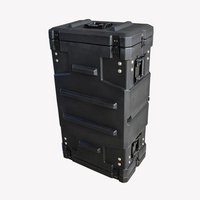 2U 3U 4U 5U 6U 8U 10U 12U 14U 16U 20U 23U étanche anti-choc ampli flight case avec roues 19 pouces flight rack mount case