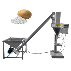 Máquina de llenado de polvo enzimático de tornillo de barrena semiautomática - Product Image 1