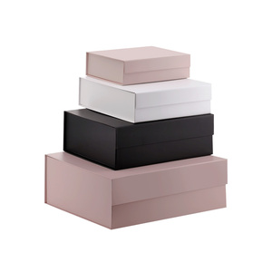 Tùy Chỉnh Kích Thước Thiết Kế Giá Rẻ Đóng Cửa Từ Gấp Quà Tặng <span class=keywords><strong>Hamper</strong></span> Hộp - Product Image 1