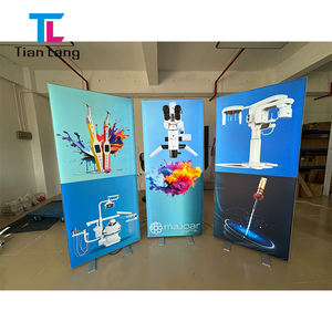 TianLang Led Light Box Stand Trade Show Display Booth Lightbox Pantalla modular Plegable Seg Cajas de luz de tela - Product Image 3