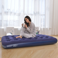 Lit de voiture gonflable pour enfants pas cher matelas bleus lit pliant camping lits pneumatiques