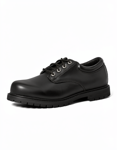 For <strong>Mens</strong> Cottonwood Elks Oxfords Monk Strap <strong>Slip</strong>-<strong>On</strong> Square Toe Solid Black Leather <strong>Shoes</strong> 9.5 <strong>UK</strong> - Product Image 1