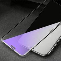 Protecteur d'écran en verre trempé anti-lumière bleue 10D pour iPhone 17 Air 16 15 14 13 12 Pro Max Plus Mini 11 X Xs Xr 8 7 SE2