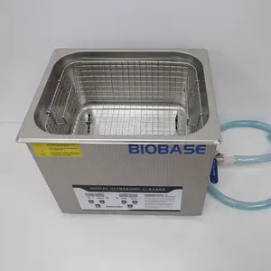 Biobase limpador ultrassônico da china 40khz, único freqüência, tipo BK-180D, digital 6.5l, limpador ultrassônico dental