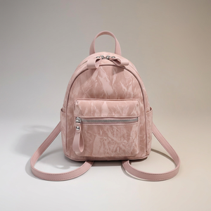 Travel Backpack for College Students & Women PU & Polyester Lightweight Zipper Closure Breathable & Wear-Resistant - Product Image 3