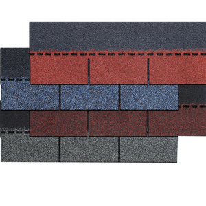 Toiture en asphalte de la plus haute qualité Matériau en fibre de verre et bitume Bardeaux d'asphalte architecturaux à bas prix - Product Image 1