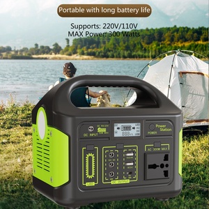 Portable 300W Pure Sine Wave Power Station 256WH Capacity 110V LiFE PO4 Inverter MPPT RV Port Home Car Use UPS Solar Generator - Product Image 5