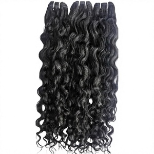 Cabello Humano Remy Indio Rizado Natural, 20 Pulgadas, Virgen, Sin Procesar, Sin Enredos, Ondulado Natural - Product Image 2