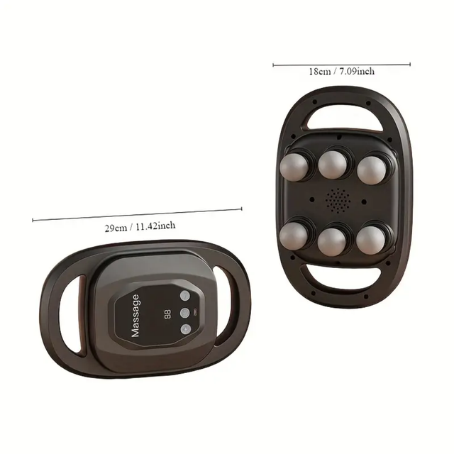 6 Massage Heads 20 Speeds Level Deep Tissue Massager Muscle Fascial Gun Booster Leg Back Body Electric Muscle Relax Massage Gun