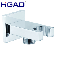 Support de Tête de Douche Coulissant en Laiton Chromé Style Moderne Kaiping avec Garantie de 5 Ans
