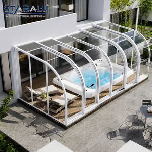 Serre victorienne <span class=keywords><strong>en</strong></span> verre avec structure <span class=keywords><strong>en</strong></span> fonte décorative pour jardin d'hiver, véranda et jardin extérieur - Product Image 2