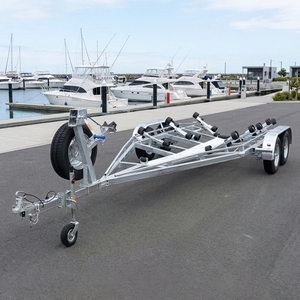 <span class=keywords><strong>Remorque</strong></span> marine légère en aluminium à essieu unique, 500 kg, directement de l'usine - Product Image 1