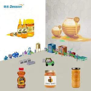 Linha de Produção de Processamento De Máquina De Enchimento de Embalagens De Mel mel