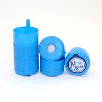 Bouchons Premium 55 mm pour Bouteilles d'Eau 5 Gallons, Couvercles Intelligents à Pression, Non Rechargeables, Anti-Déversement, PE de Qualité Alimentaire pour Glacières et Usines OEM 19L