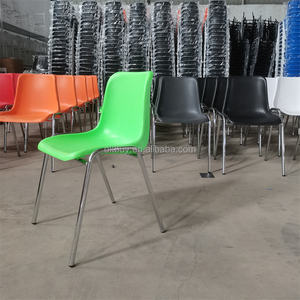Sillas de Oficina Apilables de Plástico y Metal para Eventos y Estudios, Precio Económico, Silla de Oficina para Adultos, Estudiantes y Estudiantes de Secundaria - Product Image 3