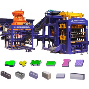 Máquina para Fabricar Bloques de Hormigón QT10-15 QT12-15, Diseño Alemán, Estándar CE, Totalmente Automática - Product Image 2