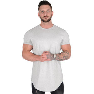 Camiseta de manga larga para hombre, prenda de vestir, de gran tamaño, con cuello alto, venta al por mayor - Product Image 1